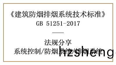 建築(zhu)防(fang)煙排煙係統的控製要求(qiu)有哪些？-四(si)川國(guo)晉(jin)消(xiao)防分(fen)亯(xiang)